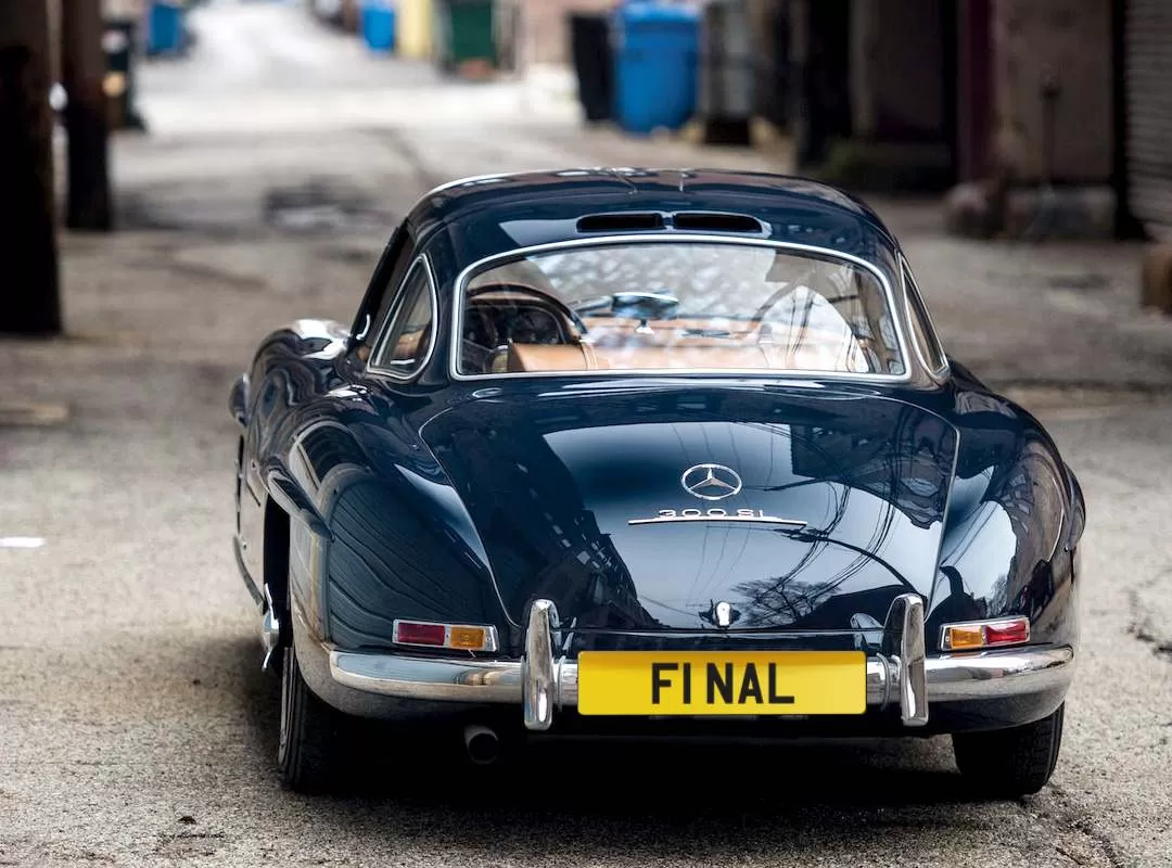 The Final DVLA Number Plate Auction