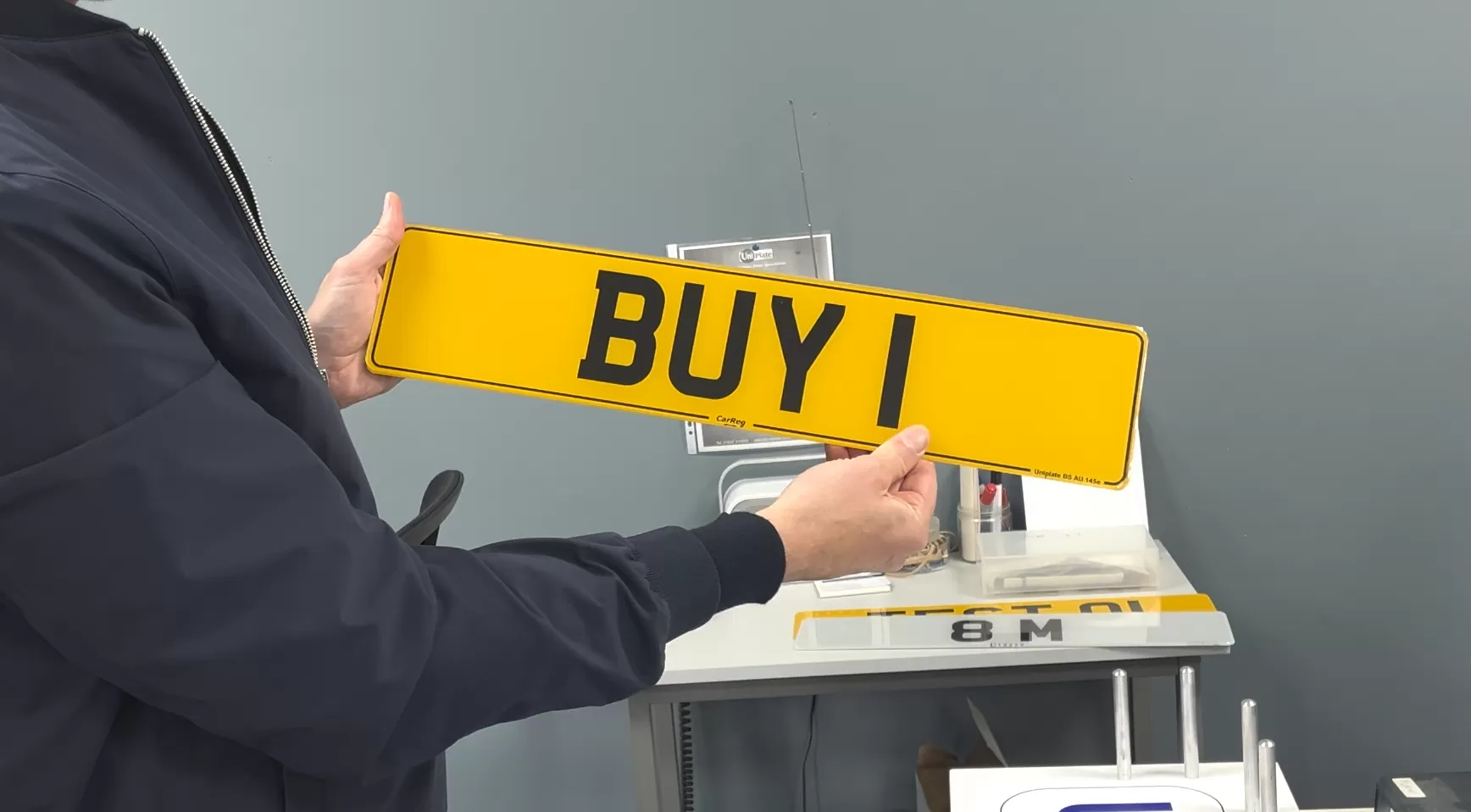 Perspex Number Plates Made In 2 Minutes! 