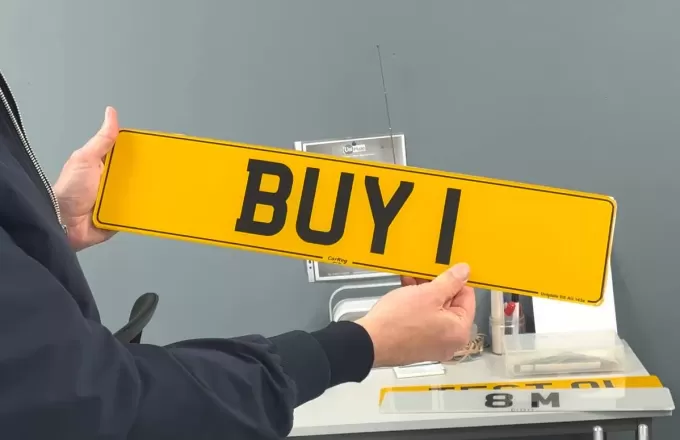 All About Number Plates in the UK