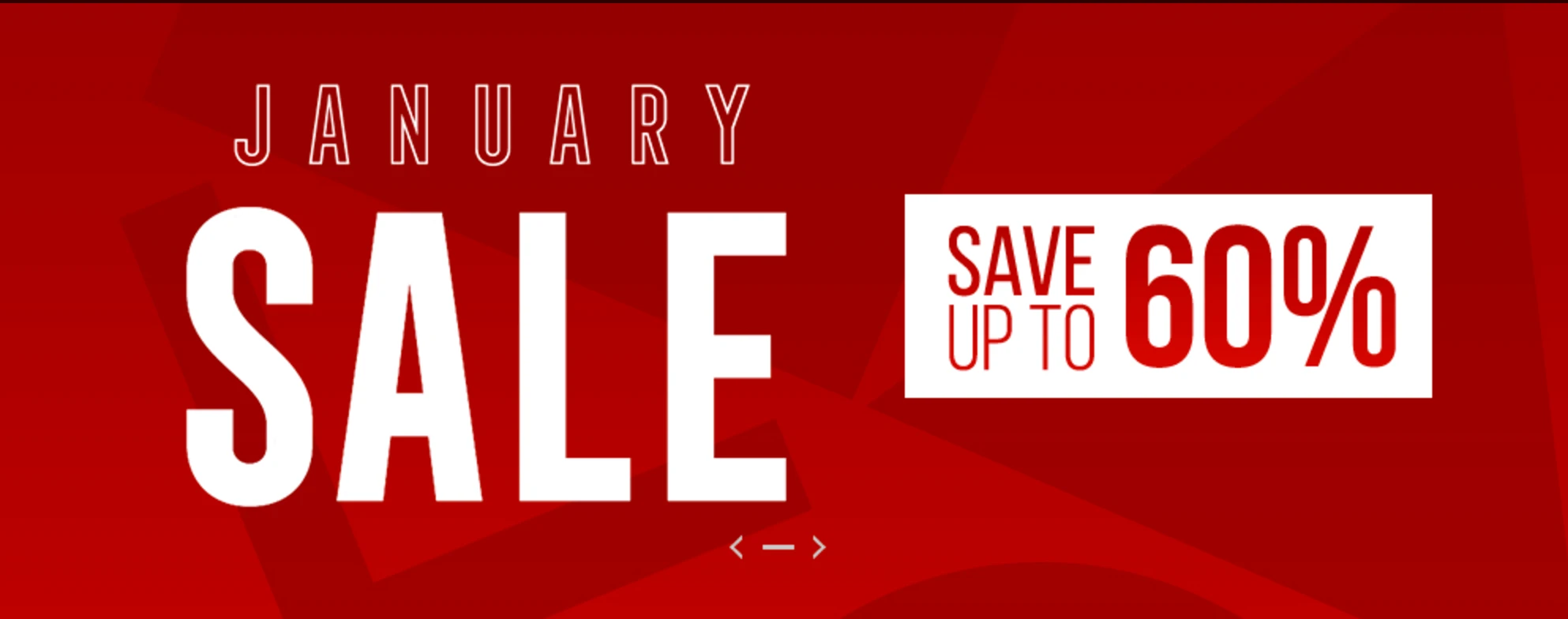 Just 'Crazy' January Sales - Big Reductions