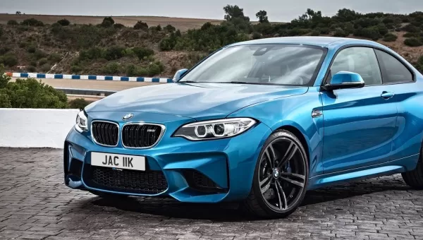 BMW with private name plate