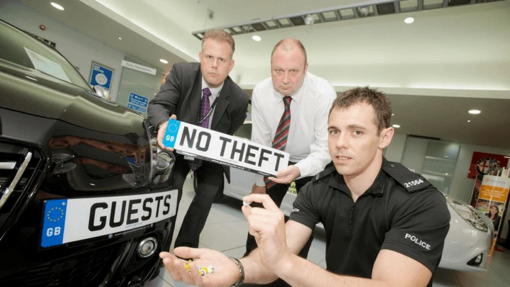 Anti Theft Number Plates