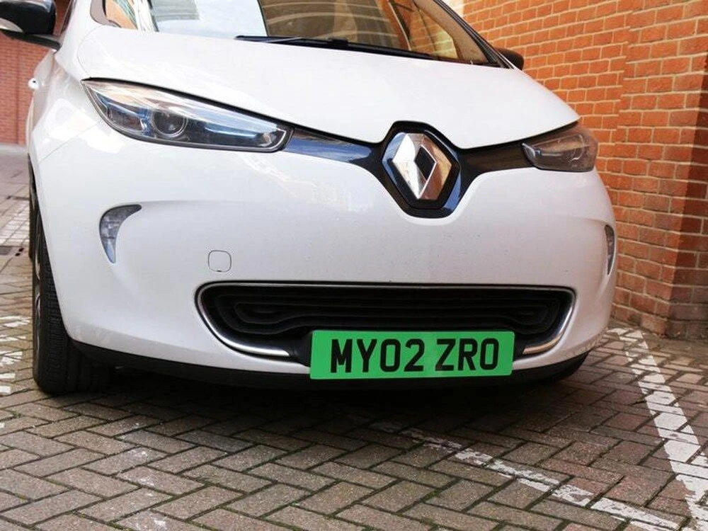 Green Number Plates for Ultra Low Emission Vehicles