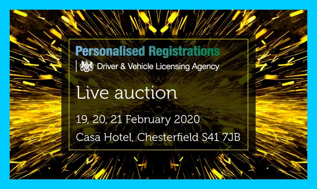 DVLA Auction Chesterfield 19-21st February 2020