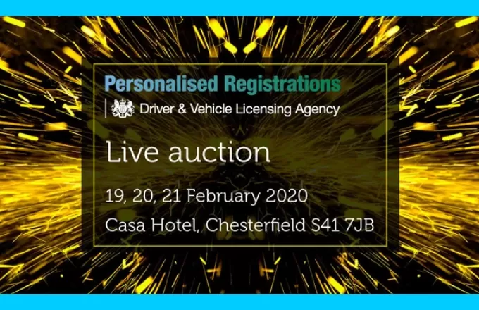 DVLA Auction Chesterfield 19-21st February 2020