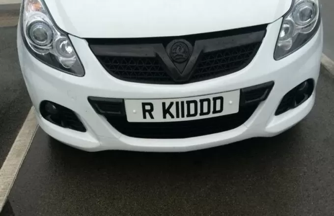 Changing Letters On Plates Top Of Dodgy List