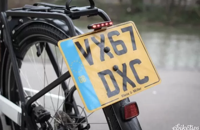 Registration Numbers Or Number Plates For Bicycles 