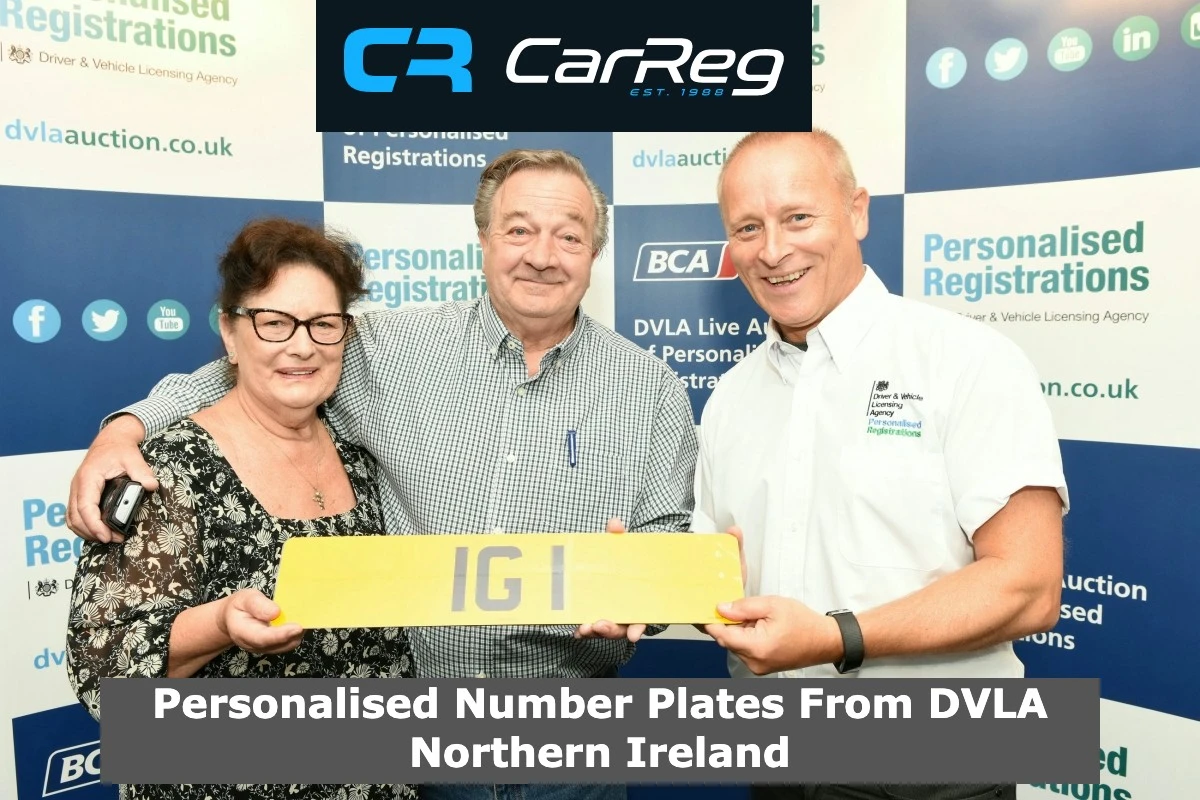 Personalised & Private Number Plates From Northern Ireland