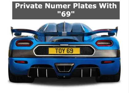 69 private number plates