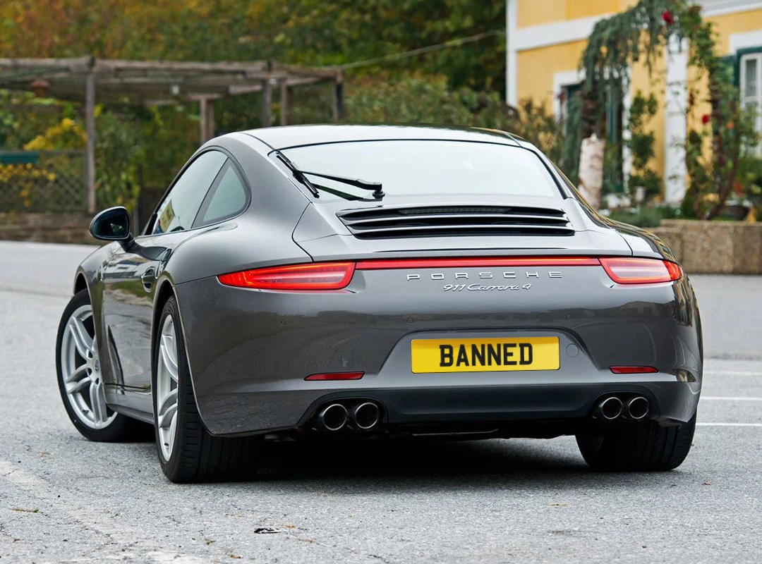 The 2022 DVLA Banned Number Plates