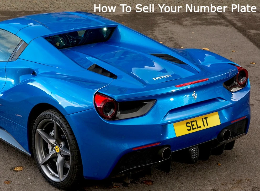 How to Sell Your Car Number Plate