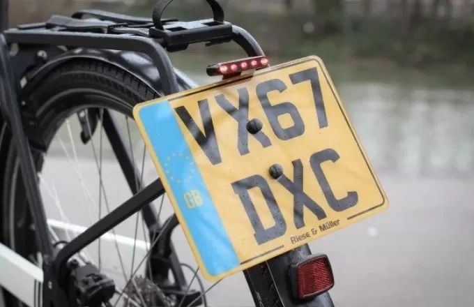 Number Plates For Bicycles 